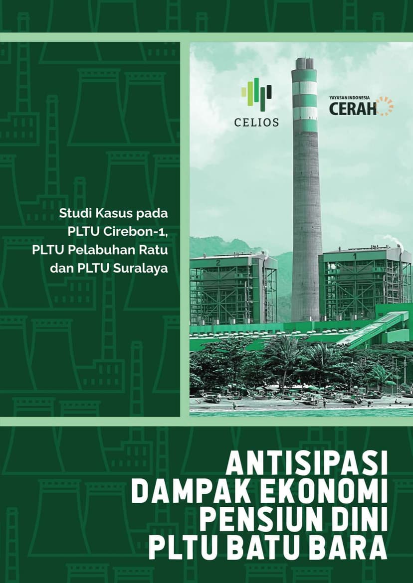 Antisipasi Dampak Ekonomi Pensiun Dini PLTU Batu Bara